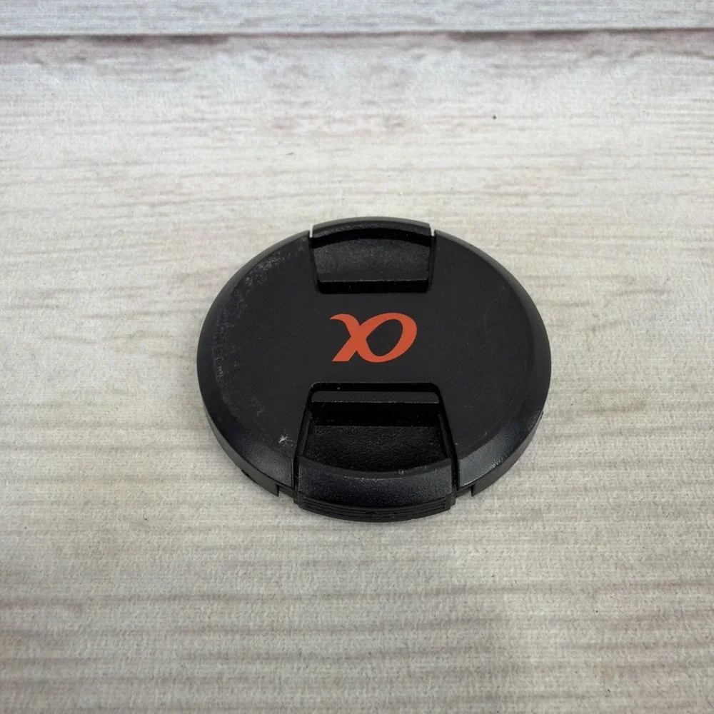 SONY ALPHA 55mm LENS FRONT COVER Black Genuine